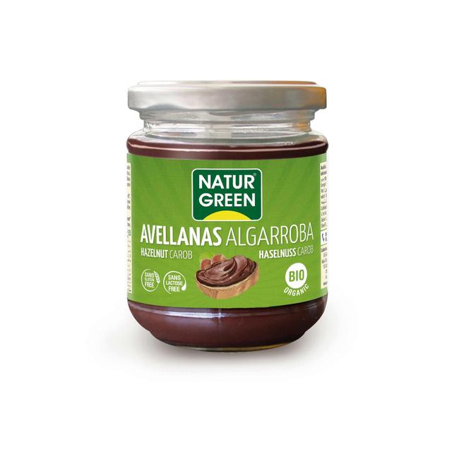 Naturgreen Indulgent hazelnut and carob cream - 200g on Productcaster.