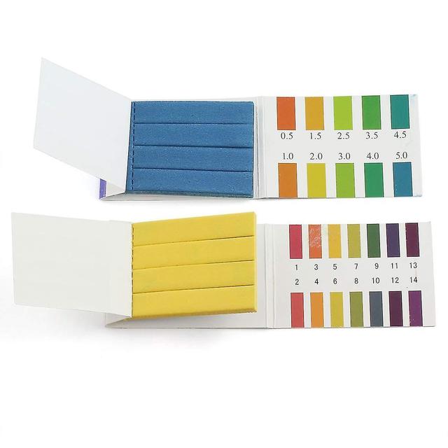 Wosawe 2-pack Of Ph 1-14 And Ph0.5-5.0 Ph Test Strips Wide Range Of Precision Test Strips on Productcaster.