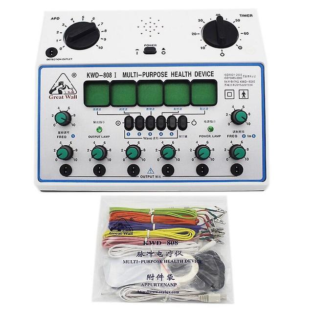 ffzzbg Électro stimulateur d’acupuncture kwd808i 6 sortie patch masseur électronique soins de santé acupuncture stimulateur machine kwd-808 i Prise... on Productcaster.