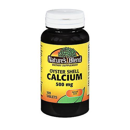 Nature's Blend Oyster Shell Calcium Tablets,500 mg ,100 Tabs (Pack of 6) on Productcaster.