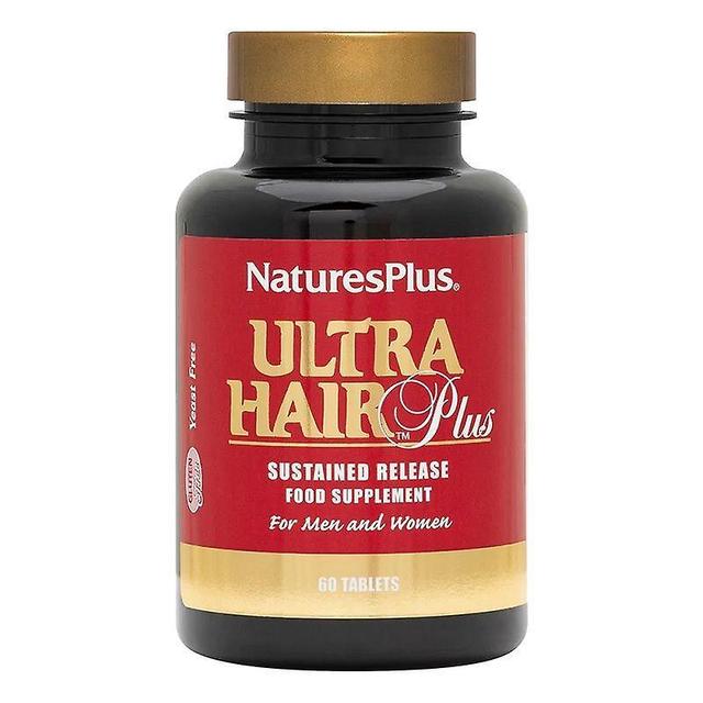 Nature's Plus Natureza ' s Plus Ultra Hair Plus guias de libertação sustentada 60 (4834) on Productcaster.