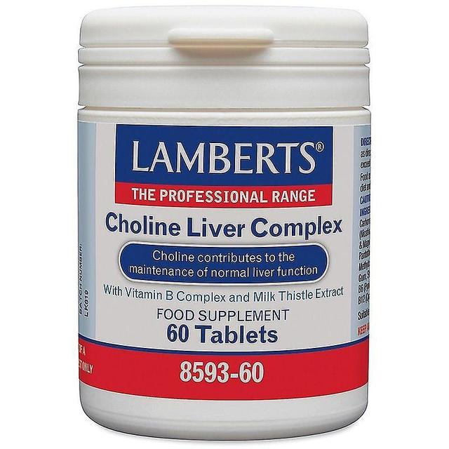 Lamberts Choline Liver Complex tablets 60 (8593-60) on Productcaster.