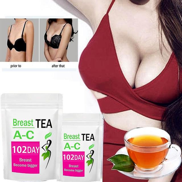 Vorallme 100% Natural Breast Enhancement Tea Promote Breast Development Tighten The Chest Promote Hormones Female Breast Care 90days on Productcaster.