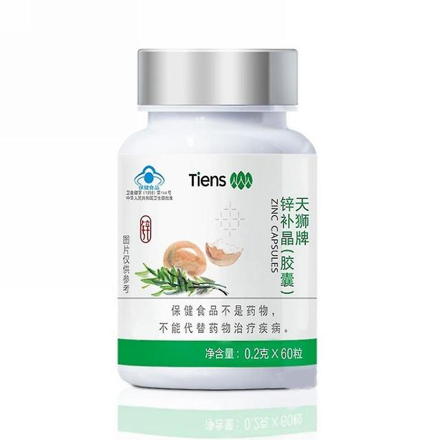 Vorallme Neue Verpackung Cn Health Tiens Of Tianshi 60 Pillen Zinkkristall-Ergänzungs-Zink-Kapsel on Productcaster.