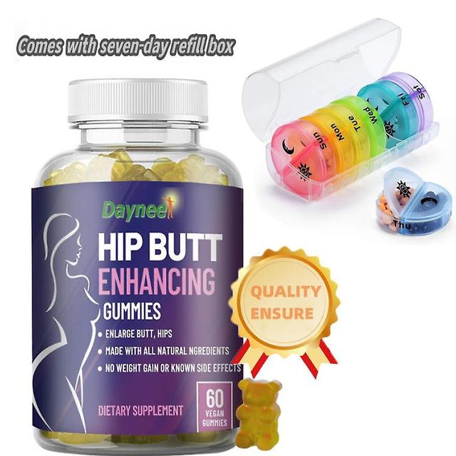 Butt And Butt Enhancement Gummies og Butt Enhancement Capsules med 7-dages Supplement Box 1PC on Productcaster.