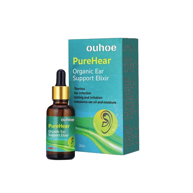 Elisir di supporto auricolare biologico Purehear, olio auricolare biologico di prodotti naturali 1pcs on Productcaster.