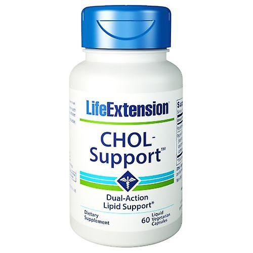 Life Extension Durée de vie CHOL-Support, 60 capsules de légumes liquides (paquet de 2) on Productcaster.