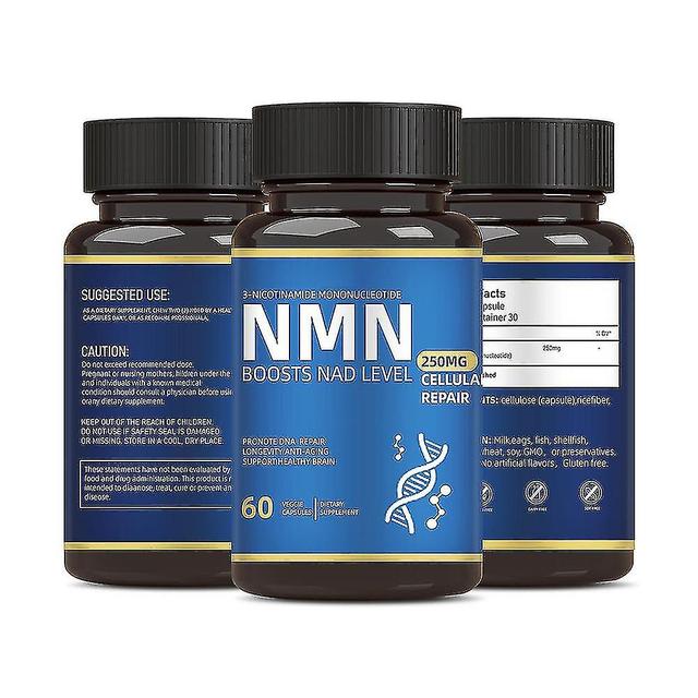 2024 3x Nmn Capsules Anti Ageing Detox Nicotinamide Mononucleotide 99% Purity Supplement on Productcaster.