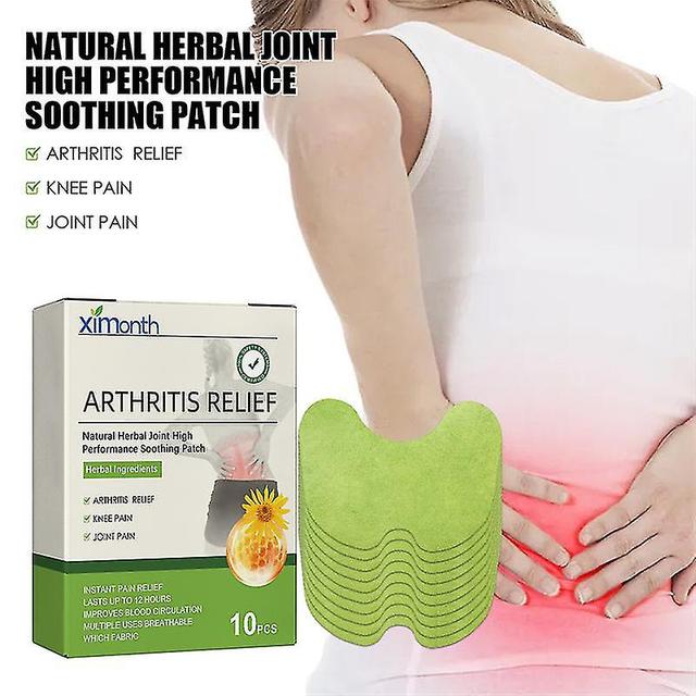 Natural Herbal Knee Patches for Bone and Joint Relief, Long-lasting Heat Compress Therapy 2packs on Productcaster.