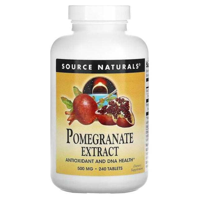 Source Naturals, Pomegranate Extract, 250 mg, 240 Tablets on Productcaster.