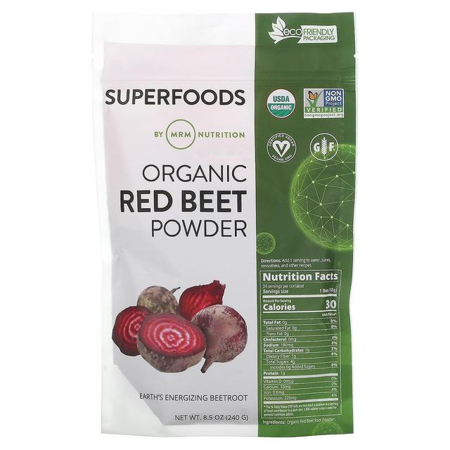 MRM Nutrition, Organic Red Beet Powder, 8.5 oz (240 g) on Productcaster.