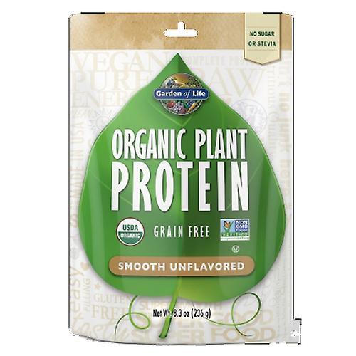 Garden of Life Organic Plant Protein, Smooth Natural 226g (Pack of 6) on Productcaster.