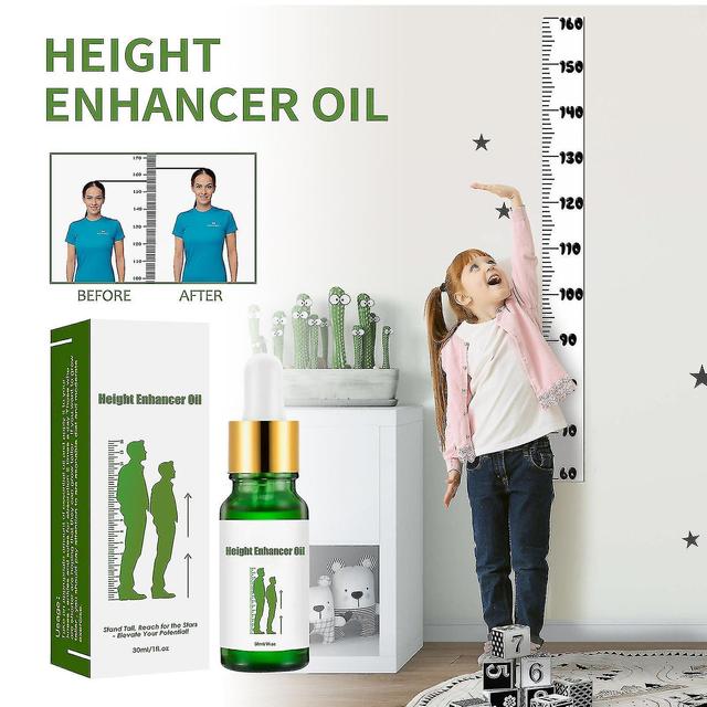 Height Enhancer Oil, Healthy Height Growth Oil, Height Booster Drops, Natural Herbal High Growth eteerinen hierontaöljy 3 kpl on Productcaster.