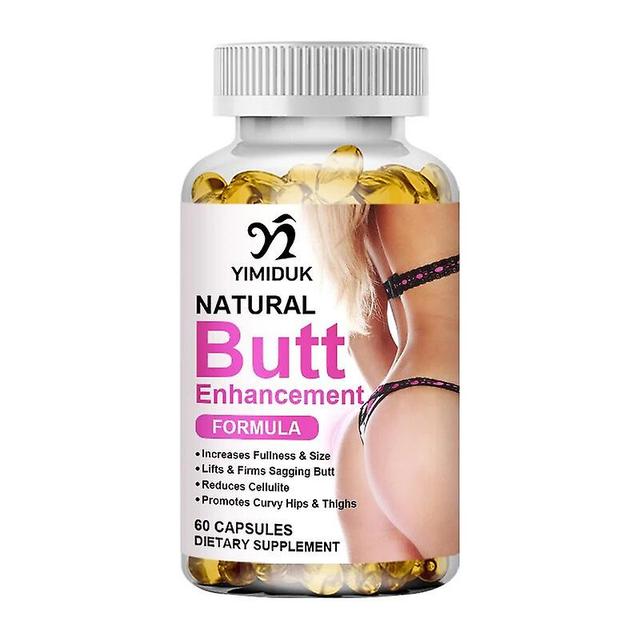 Eccpp Big Butt Capsules Butt Enhancement Make The Ass Bigger Adds Natural Curves Increases Fullness & Size 1 Bottles 60pcs on Productcaster.