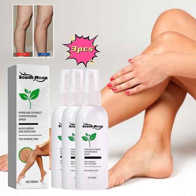 South Moon Vein Care Spray Vein Massage Care Naprawia Dżdżownice Nogi Łagodzi Bolesność Nóg Olejek do masażu 1 SZTUK) 3PCS on Productcaster.