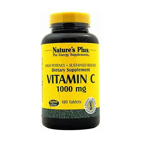 Nature's Plus Super Vitamin C with Rosehip 180 tablets of 1000mg on Productcaster.