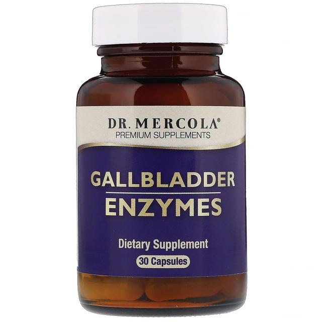 Dr. Mercola, Gallbladder Enzymes, 30 Capsules on Productcaster.