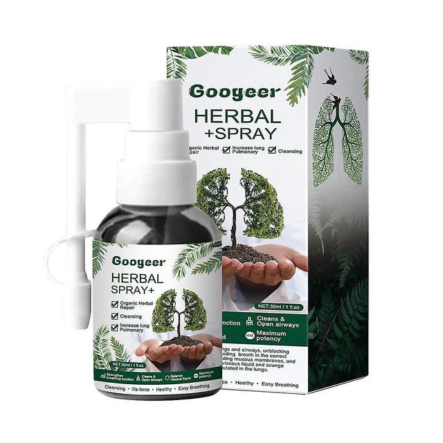 3 * Respinature Herbal Lung Cleanse Mist-Kraftfull Lung Support, Herbal Care Essenc Som visas on Productcaster.