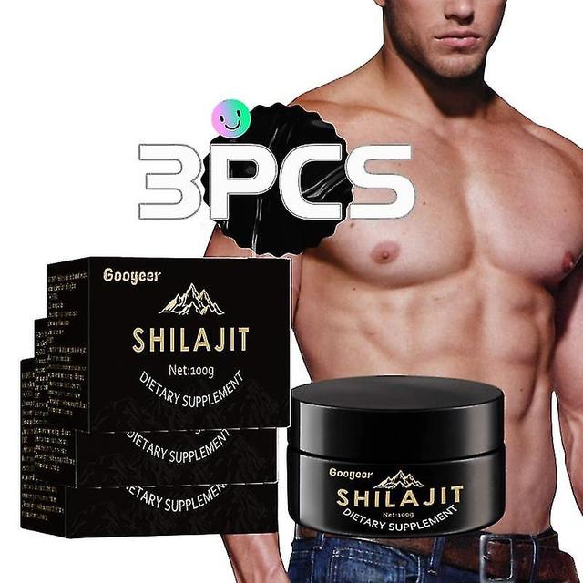 3 Stück 100% organisches Himalaya-Shilajit, reines weiches Harz, extrem stark, Fulvinsäure on Productcaster.