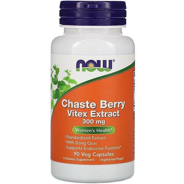 Now Foods, Chaste Berry Vitex Extract, 300 mg, 90 Veg Capsules on Productcaster.