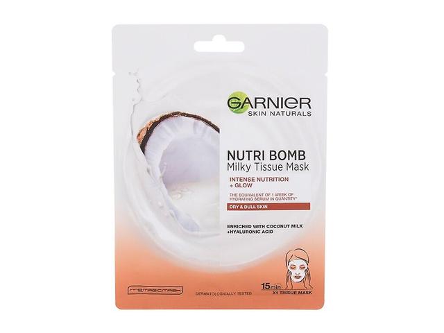 Garnier - Skin Naturals Nutri Bomb Coconut + Hyaluronic Acid - For Women, 1 pc on Productcaster.