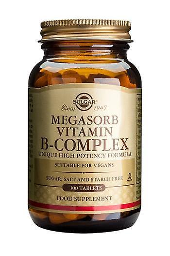 Solgar Megasorb Vitamin B-kompleks tabletter (specielt belagt), 100 on Productcaster.