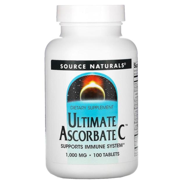 Source Naturals, Ultimate Ascorbate C, 1000 mg, 100 Tabletten on Productcaster.