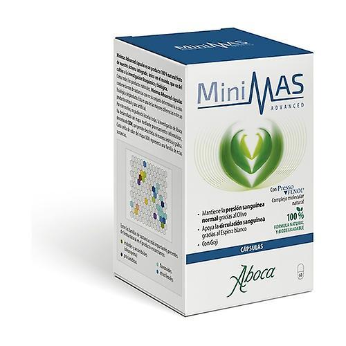 Aboca Minimas advanced blood pressure 60 capsules on Productcaster.