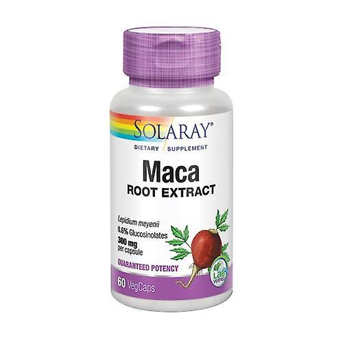 Estratto di radice di Maca Solaray, 300 mg, 60 caps (confezione da 6) on Productcaster.