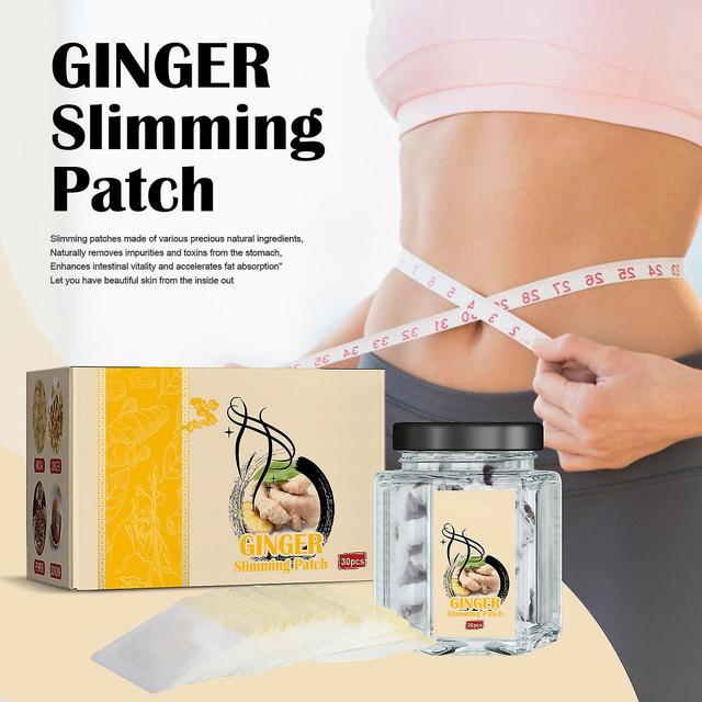 Szbght Ginger Slimming Patches,ginger Slimming Patches Belly Fat Burner, Tightening And Slimming Magic Patches 2 Boxes on Productcaster.