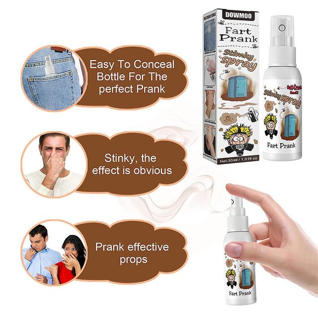 Powerful Fart Spray Super Smells Funny Gifts Pranks For Adults Or Kids Prank Poo on Productcaster.