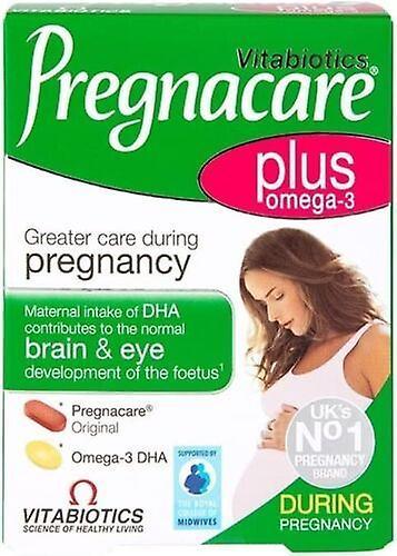 Vitabiotics Pregnacare Plus Omega-3 56 tabletter - 3 pakker til 2 on Productcaster.