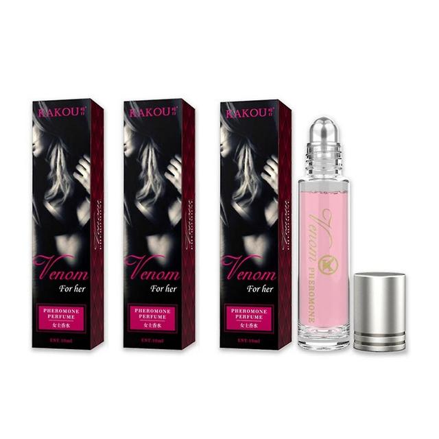 3pcs Pheromone Perfume For Men Women, Roll-on Pheromone Infused Essential Oil Perfume Cologne on Productcaster.