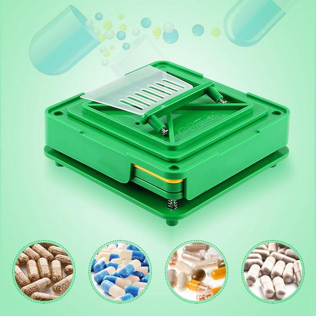 Capsule Filling Tray 00 100 Hole Capsule Filler Capsule Filling Machine Manual Capsule Filler With Green on Productcaster.