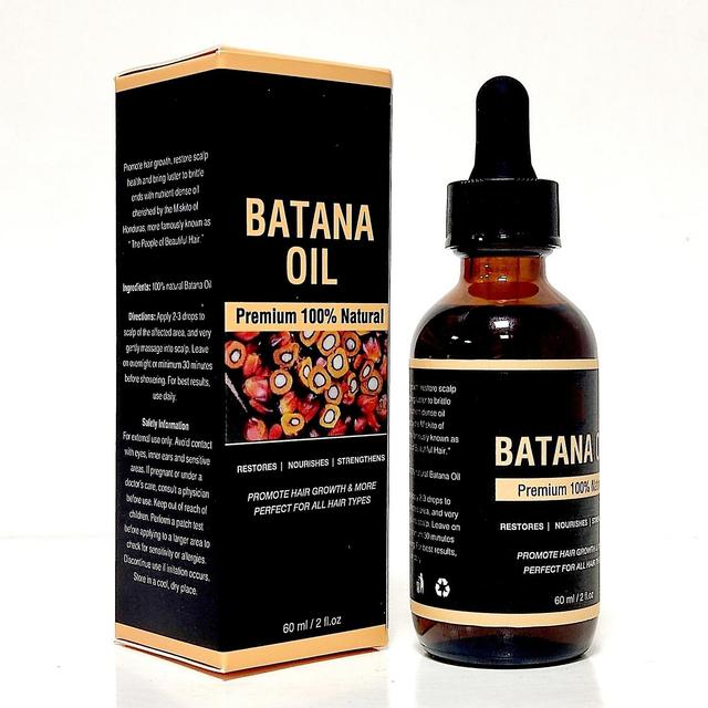 Fongwan 100% Natural Batana Oil For Hair Growth, Promotes Hair Wellbeing And Improves The Radiance, Organic Batana Oil For Skin Radiance 2Pcs 120ml on Productcaster.