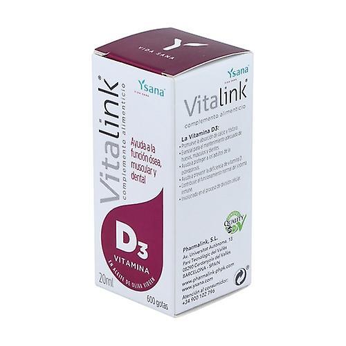 Ysana Vitalink D3 drops 20 ml on Productcaster.