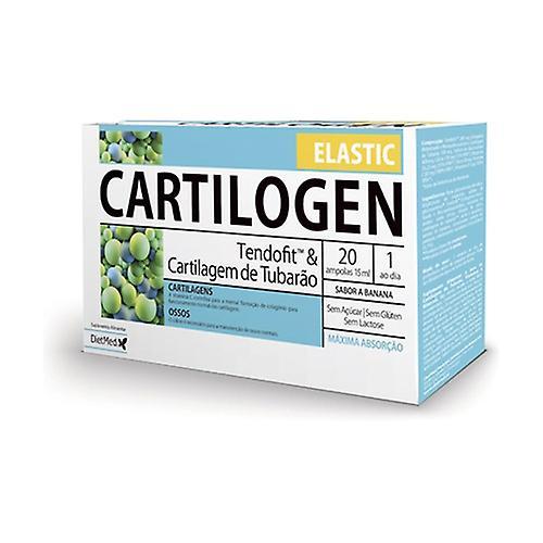 Dietmed Cartilogen Elastic 20 ampoules of 15ml on Productcaster.