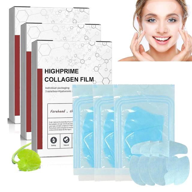 Melting Collagen Film, Highprime Collagen Film Mask, Soluble Collagen Supplement Film, Korean Technology Soluble Collagen For Women 3boes on Productcaster.