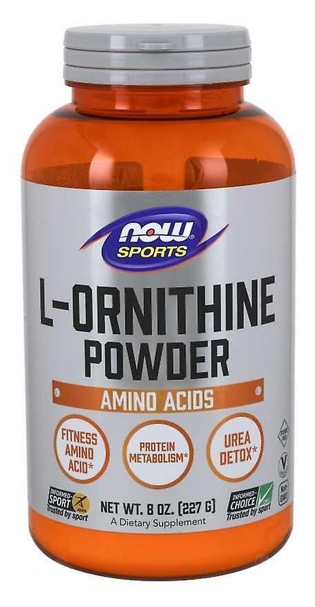 Now Foods L-Ornithine 100% Pure Powder 227 gr on Productcaster.