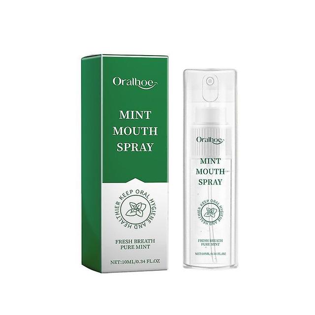 unbrand Natural Plant Peppermint Essence Small And Portable Fresh Breath Effective Elimination Of Odor 10ml Green on Productcaster.