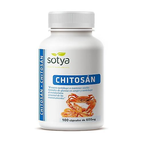 Sotya Chitosan 100 capsules of 600mg on Productcaster.