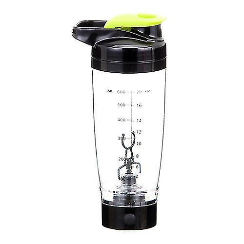 600 ml Shaker Butelka Protein Gym Electric Automat Mleko owsiane Przenośny ng Żółty on Productcaster.