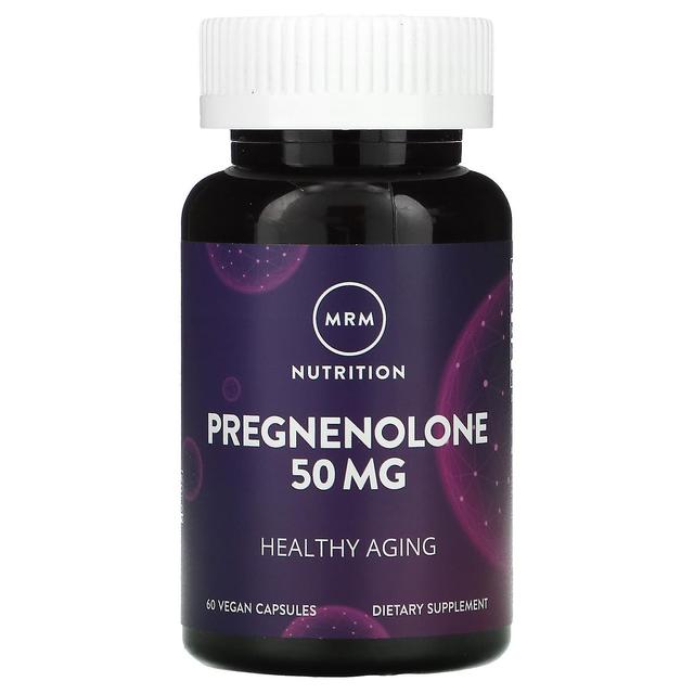 MRM Nutrition, Pregnenolone, 50 mg, 60 Capsule Vegane on Productcaster.