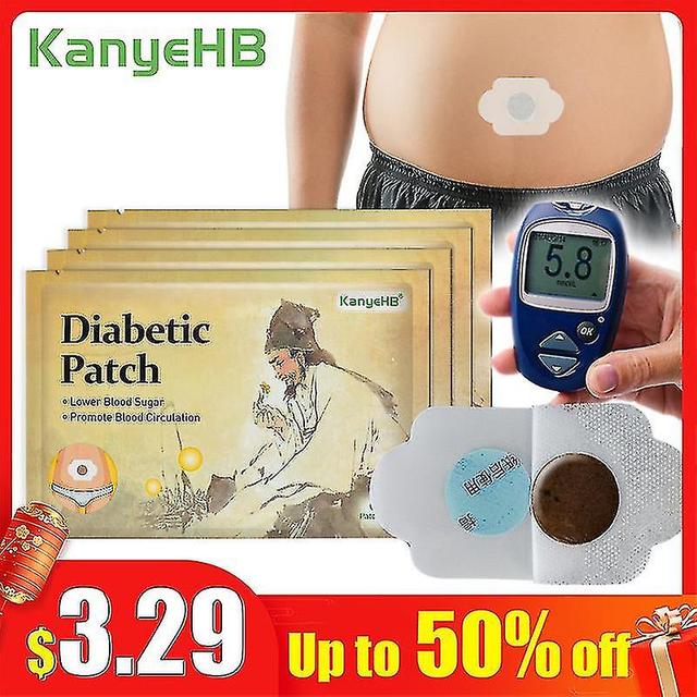 24pcs/4bags Diabetic Patch Natural Herbal Cure Lower Blood Glucose Treatment Sug on Productcaster.