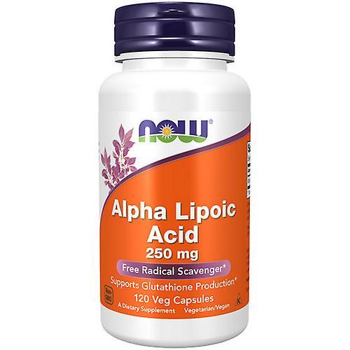 Now Foods ALPHA LIPOIC ACID,250 mg ,120 Caps (Pack of 4) on Productcaster.