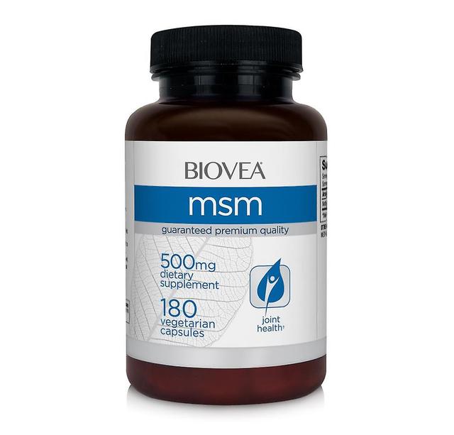 Biovea MSM 500mg 180 Capsule Vegetariane on Productcaster.