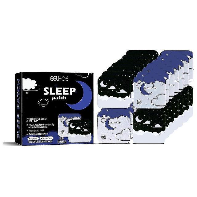 28pcs Sleep Aid Patch Natural Relieve Nighttime Dreaminess Stress Anxiety Improve Insomnia Brain Relax Fast Good Sleep Patches-mxbc on Productcaster.