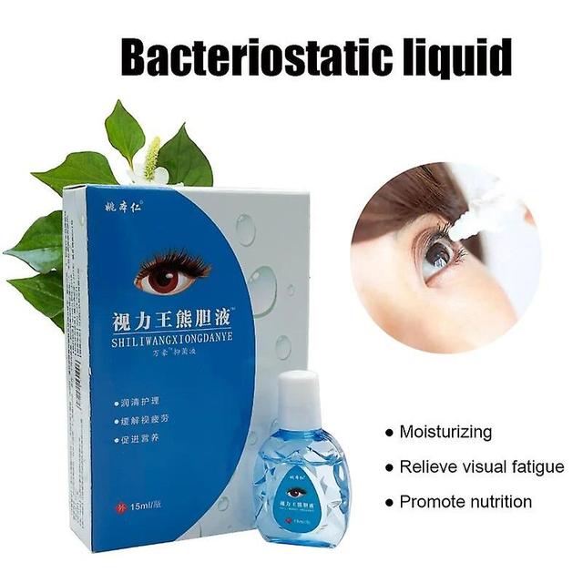 Jiechannel Natural herbal extract Eye drops Relieve Get rid of fatigue Itching Dry eyes blurred Drop Bacteriostatic Medical eye drops on Productcaster.