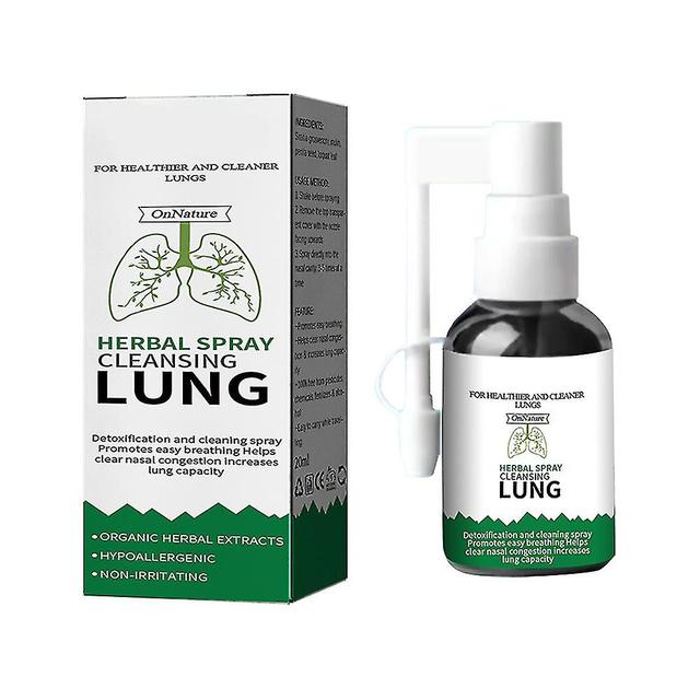 Zero Shipping Costs Herbal Spray Cleans Lung Organic Herbal Throat Oral Spray Relieves Throat Au on Productcaster.