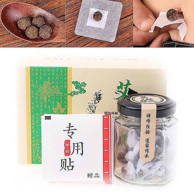 30pcs Moxa Navel Paste Herbal Pills Moxibustion Stickers Treatment Belly Patch onesize on Productcaster.